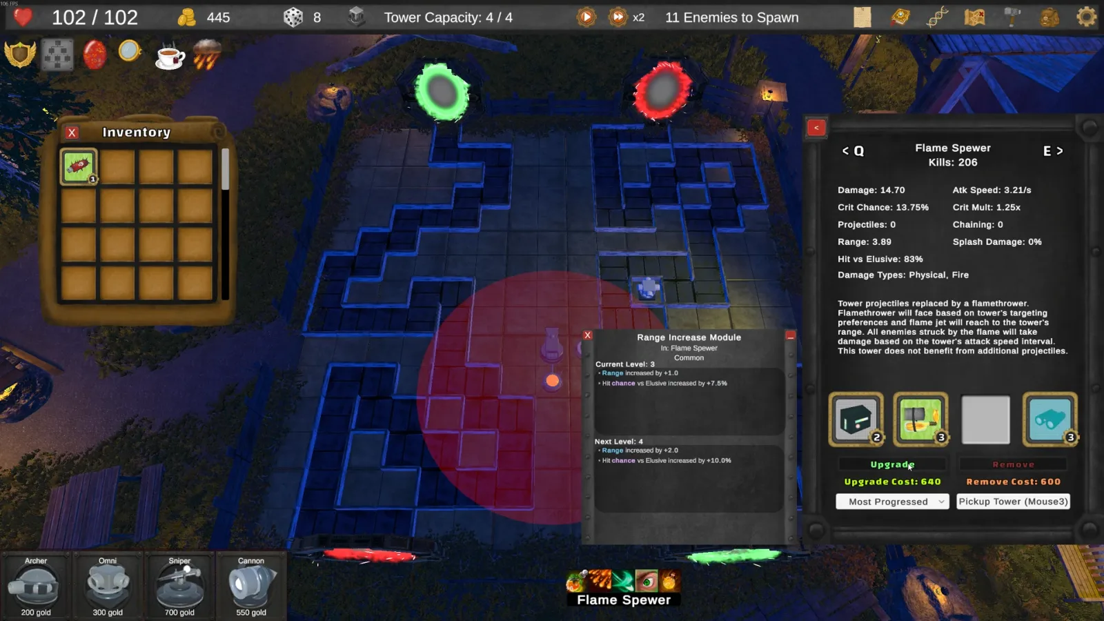 Mecha Tower Defense screenshot 2