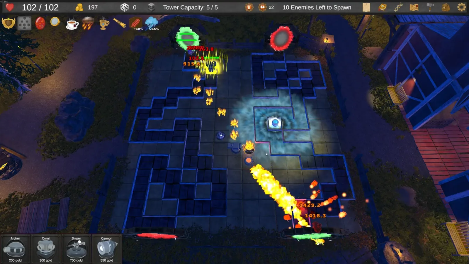 Mecha Tower Defense screenshot 1