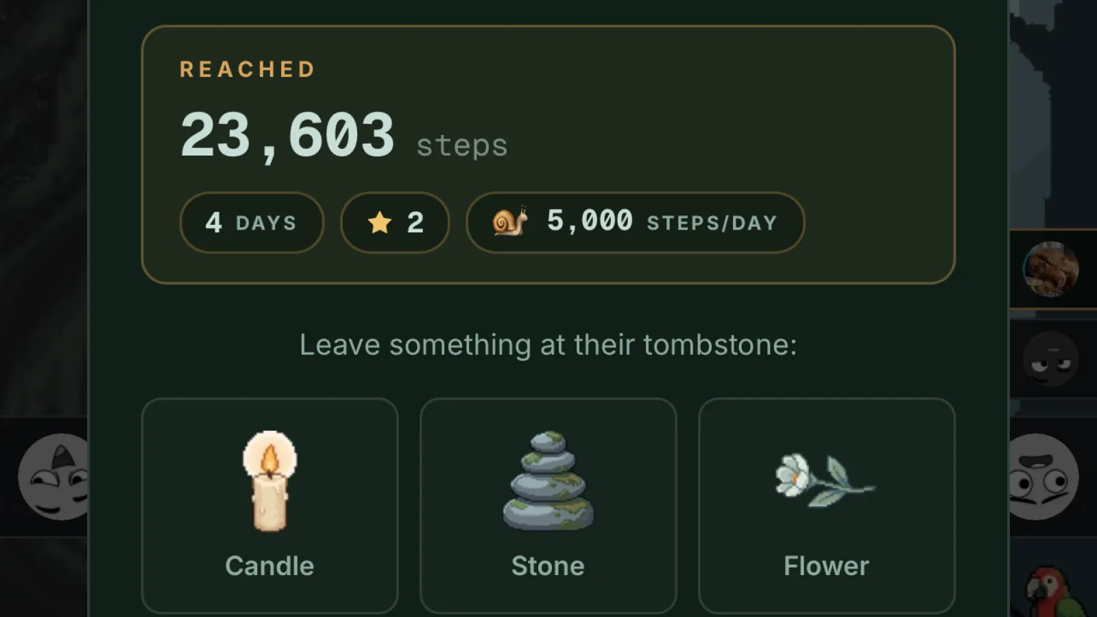 Snail Walk: Step Tracking Survival Fitness Game screenshot 2