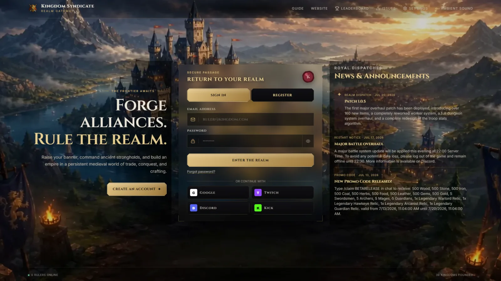 Kingdom Syndicate screenshot 2