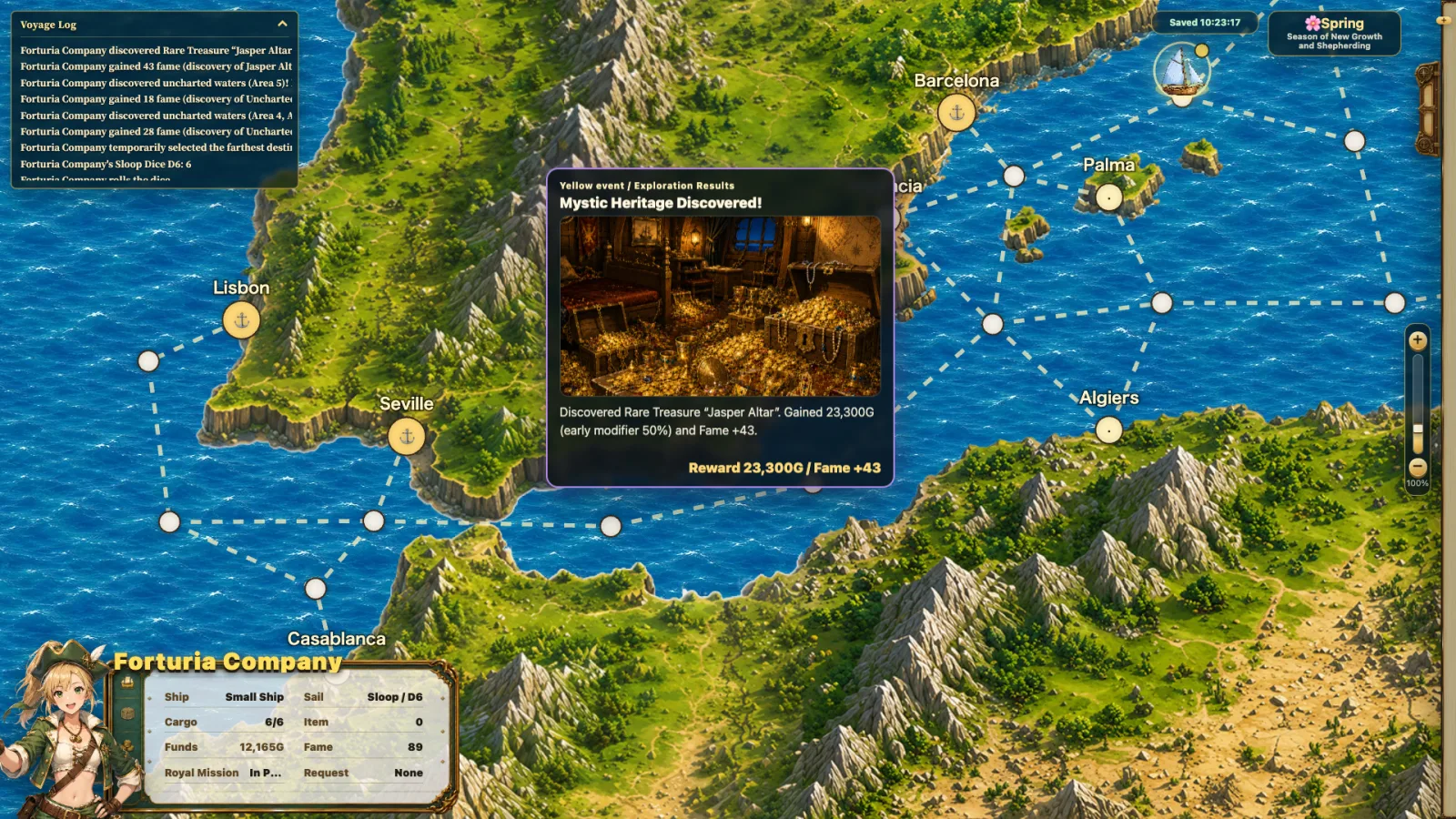 Forturia: Trade Route Pioneers screenshot 2
