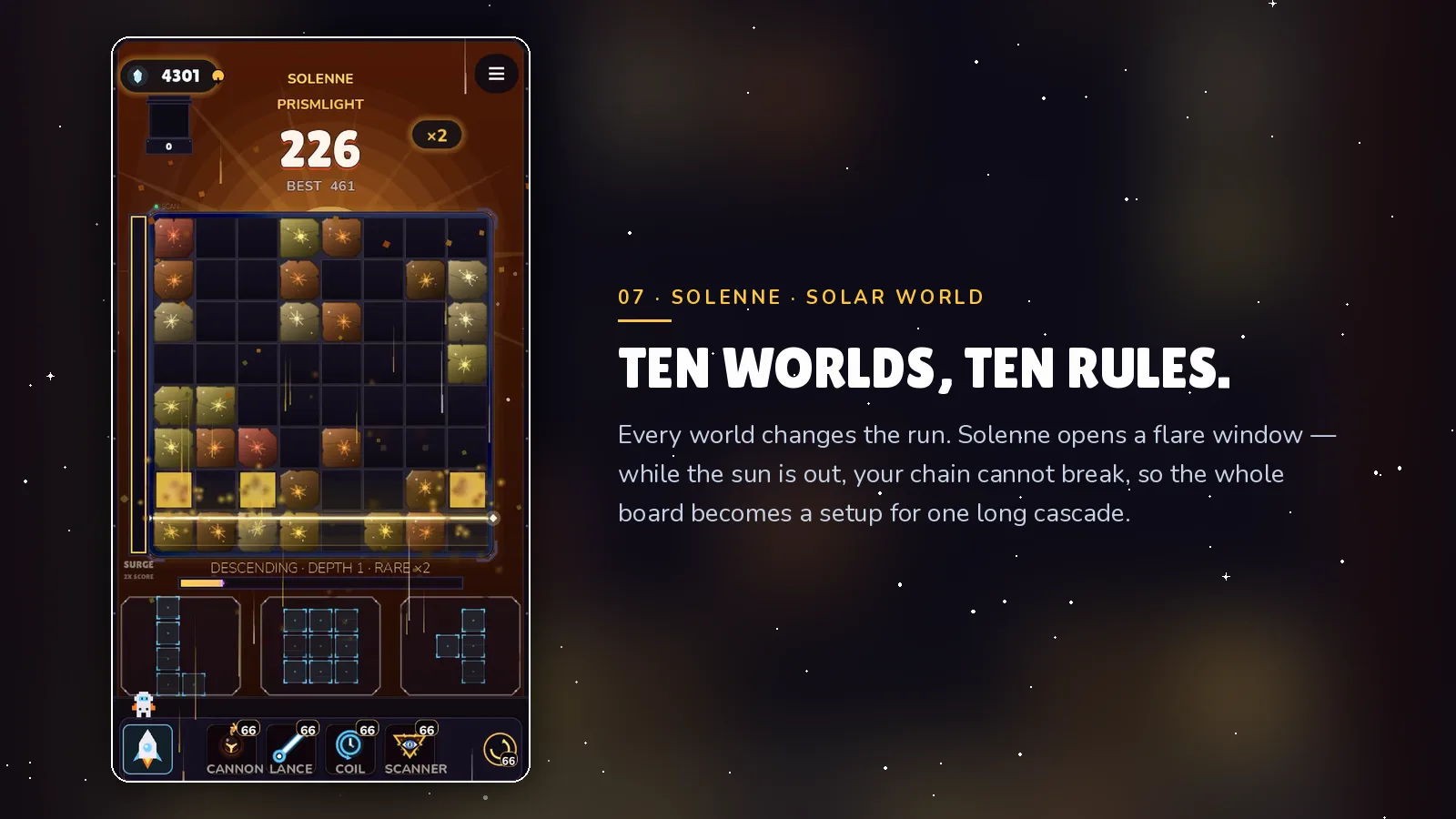 Opalfall: Cozy Block Puzzle screenshot 2