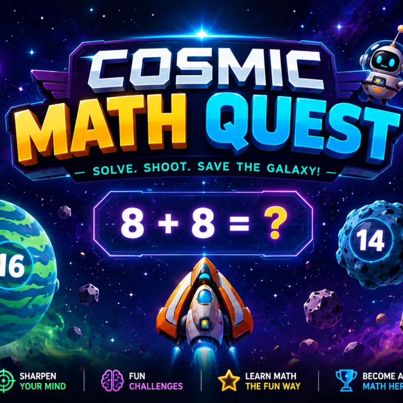 Cosmic Math Quest cover 1