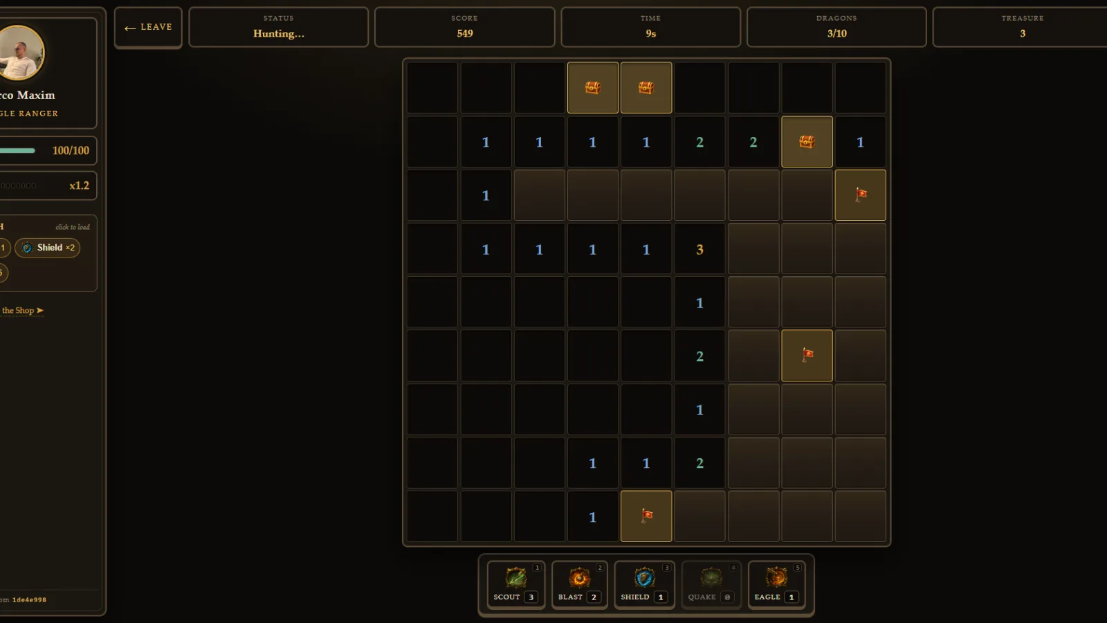 Dragon Archer: Minefield Hunt screenshot 1