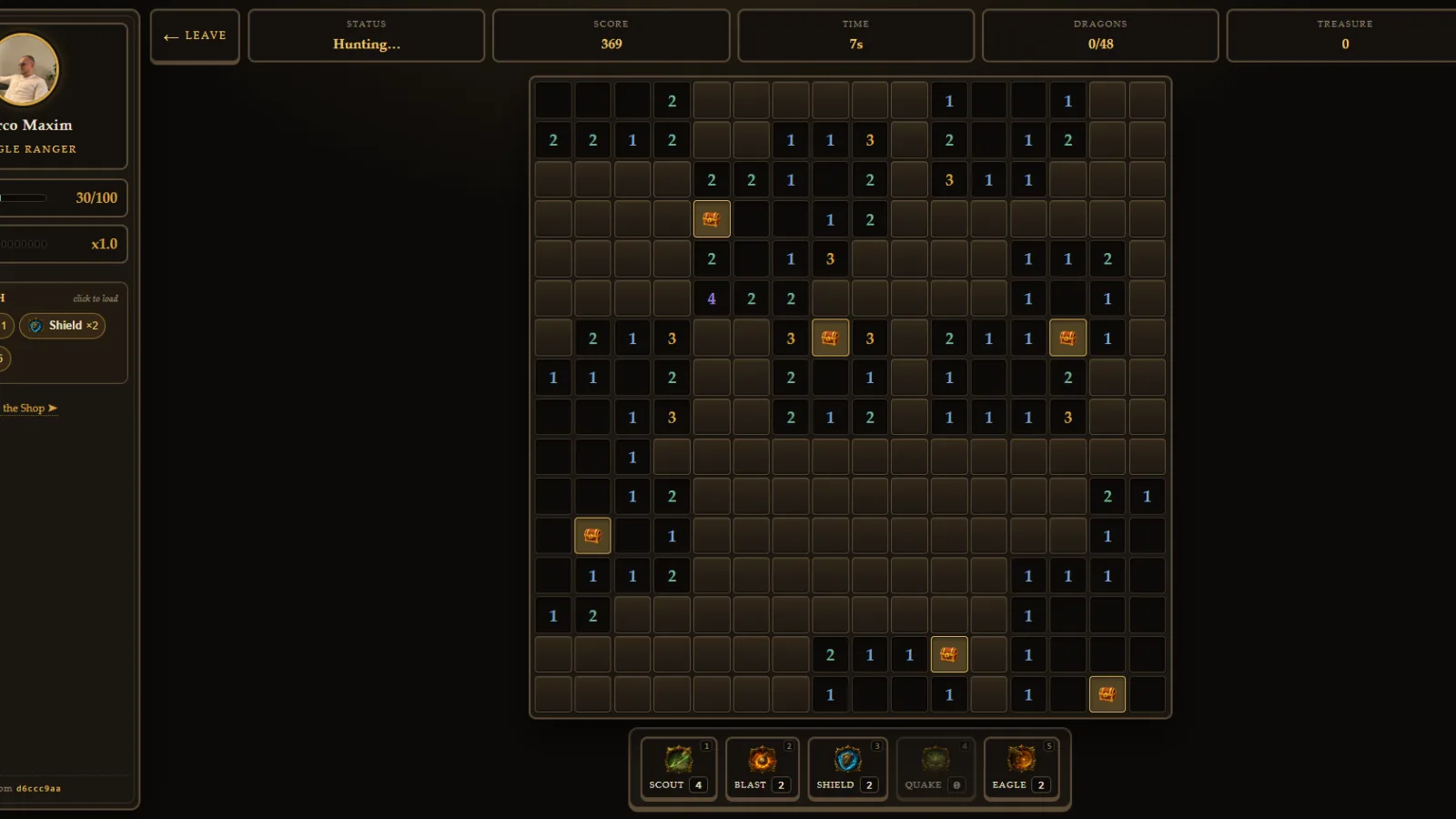 Dragon Archer: Minefield Hunt screenshot 2