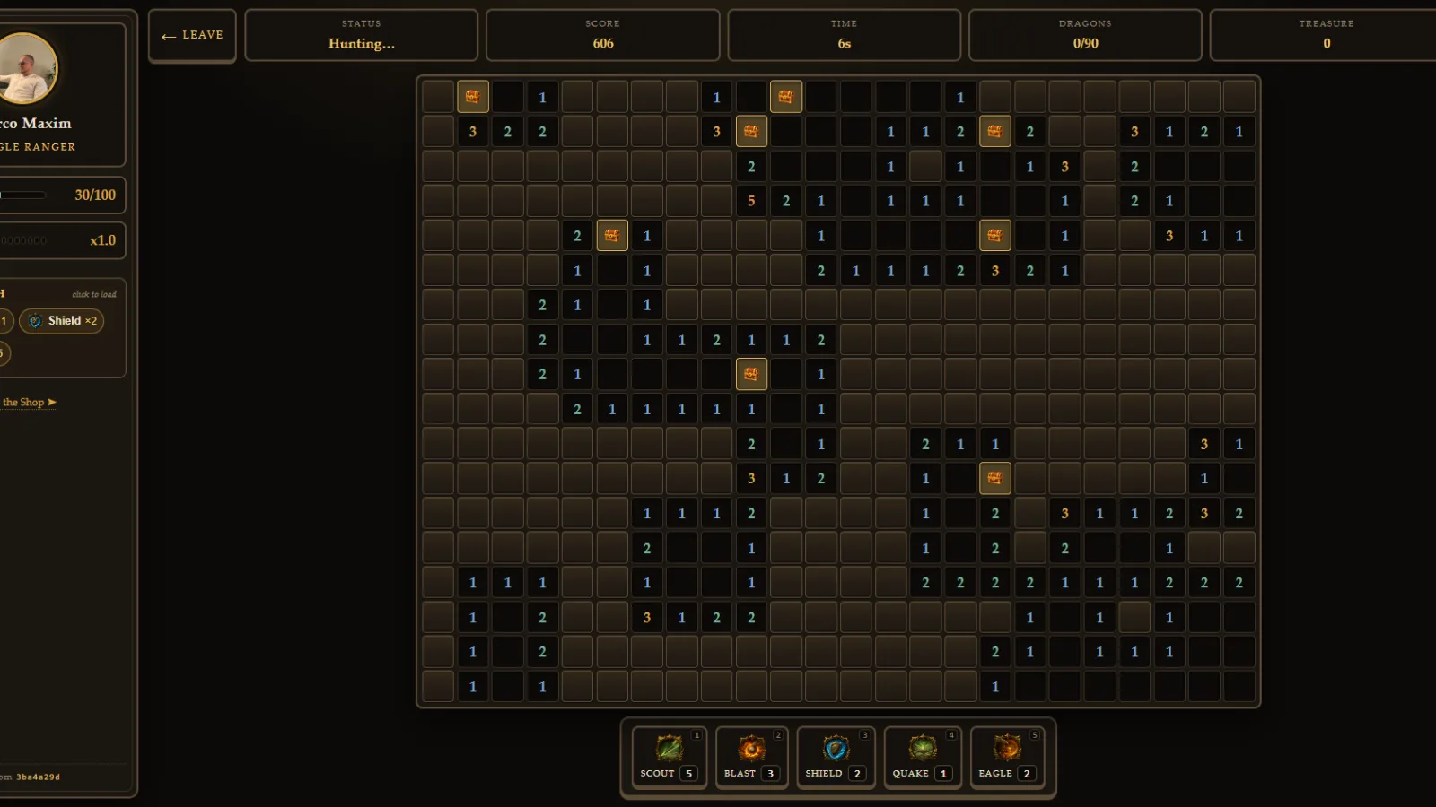 Dragon Archer: Minefield Hunt screenshot 3