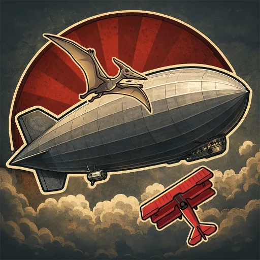 The Last Zeppelin crest