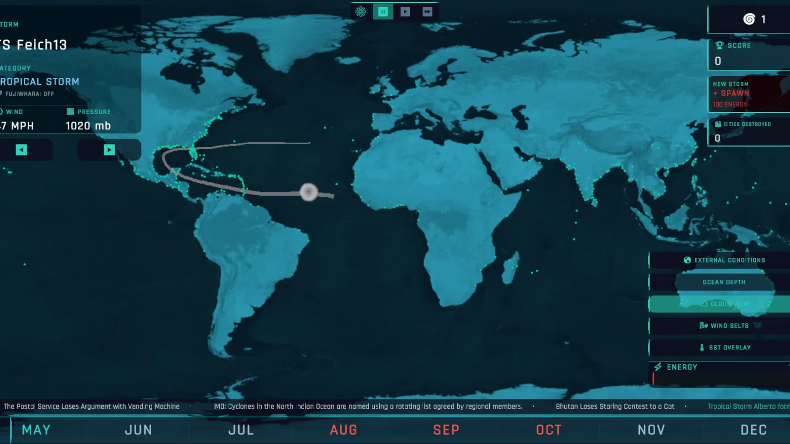 Landfall: Hurricane Simulator screenshot 3