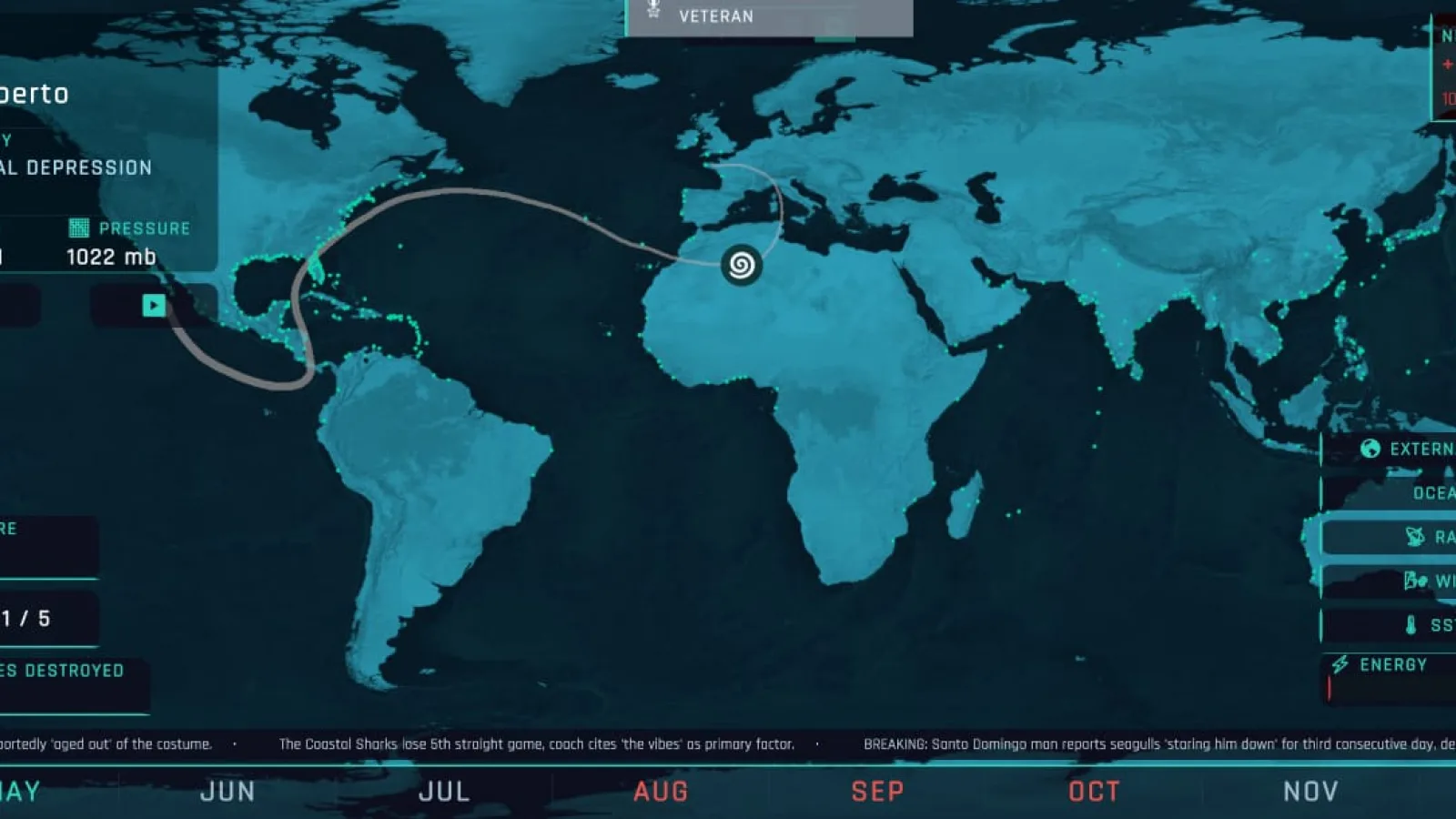 Landfall: Hurricane Simulator screenshot 2