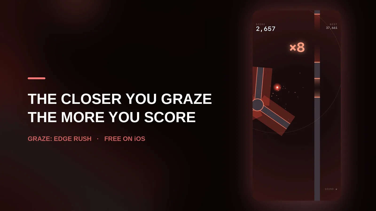 GRAZE: Edge Rush screenshot 1